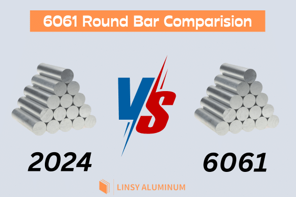 6061 vs 2024 aluminum round bar