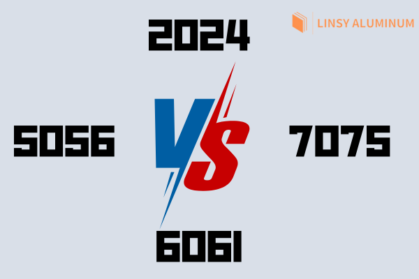 5056 aluminum Vs. 2024 Vs. 7075 Vs. 6061