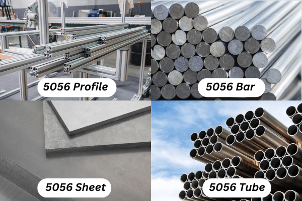 Various Forms of 5056 Aluminum