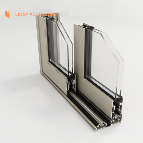 4040 aluminum extrusion used in window frame