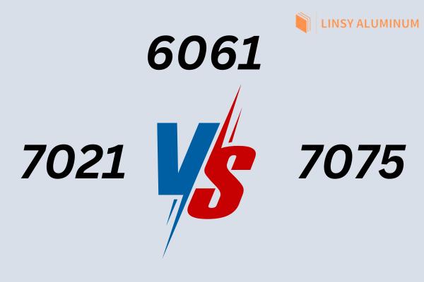 Aluminio 7021 vs. 7075 vs. 6061